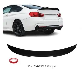 PSM style Trunk Spoiler for BMW F32 Coupe, glossy black
