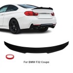 PSM style Bagažinės Spoileris skirtas BMW F32 Coupe, juodas blizgus