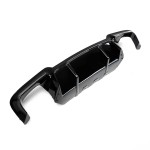 M5 style Diffuser for BMW F10 / F11 with rear M-Pack bumper, glossy black