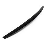 V style Trunk Spoiler for Audi A4 B8 sedan (08-15), glossy black