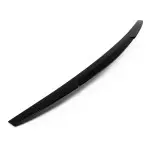 V style Trunk Spoiler for Audi A4 B8 sedan (08-15), glossy black