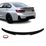 M4-design Bagažinės Spoileris skirtas BMW G20 / G80 sedan, juodas blizgus