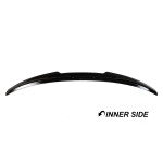 M4-style Trunk Spoiler for BMW G20 / G80 sedan, glossy black