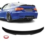 PSM style Bagažinės Spoileris skirtas BMW E92 Coupe, juodas blizgus (06-13)