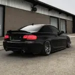 PSM style Bagažinės Spoileris skirtas BMW E92 Coupe, juodas blizgus (06-13)