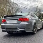 PSM style Bagažinės Spoileris skirtas BMW E92 Coupe, juodas blizgus (06-13)