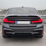 PRO style Trunk Spoiler for BMW G30 / F90, glossy black