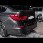 Galinio dangčio spoileris skirtas BMW F07 GT PRE-LCI (09-13), juodas blizgus