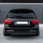 F-PERFORMANCE galinio dangčio Spoileris tinkantis BMW E91 Touring (05-11), juodas blizgus