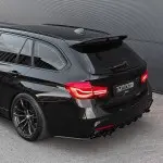 Performance galinio dangčio Spoileris tinkantis BMW F31 Touring, juodas blizgus