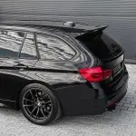 Performance galinio dangčio Spoileris tinkantis BMW F31 Touring, juodas blizgus