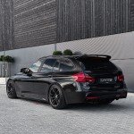 Performance galinio dangčio Spoileris tinkantis BMW F31 Touring, juodas blizgus