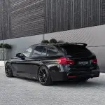 Performance galinio dangčio Spoileris tinkantis BMW F31 Touring, juodas blizgus