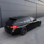 Performance galinio dangčio Spoileris tinkantis BMW F31 Touring, juodas blizgus