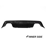 M-Pack Rear Bumper Diffuser for BMW E60 / E61, glossy black
