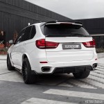 Trunk spoiler for BMW F15 X5, glossy black
