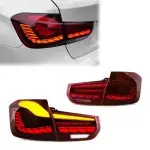 OLED GTS stiliaus galiniai žibintai, komplektas skirtas BMW F30 / F80 modeliams