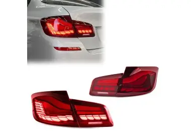 OLED Galiniai Žibintai, komplektas skirtas BMW F10 sedan (10-17)