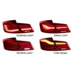 OLED Galiniai Žibintai, komplektas skirtas BMW F10 sedan (10-17)