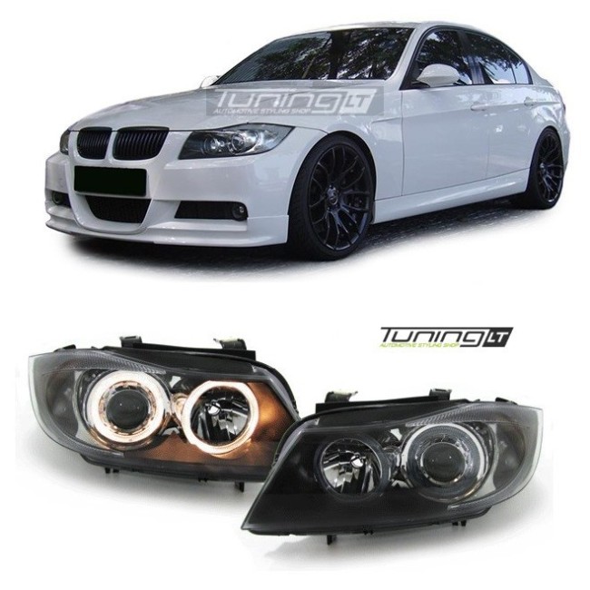 For BMW E90 / E91 Angel Eyes headlights