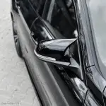 M style Mirror Caps set for BMW F20, F22, F30, F31, F32, F34, E84-LCI, glossy black