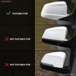 M style mirror caps set for BMW F10 / F11 (10-13) PRE-LCI, glossy black