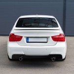 M3-style Trunk Spoiler for BMW E90 (05-11), glossy black