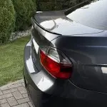 M3 išvaizdos Spoileris ant Bagažinės skirtas BMW E90 (05-11), juodas blizgus