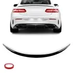 E53 išvaizdos bagažinės spoileris, skirtas Mercedes C238, juodas blizgus