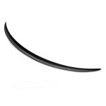 E53 style trunk spoiler for Mercedes C238, glossy black