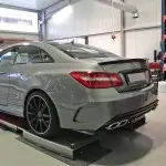 Spoileris ant Bagažinės dangčio skirtas Mercedes C207 (A207 / W207), juodas blizgus