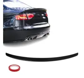 Galinio bagažinės dangčio spoileris skirtas Audi A4 B8...
