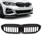 Priekinės grotelės skirtos BMW G20 / G21 (18-22), juodos blizgios