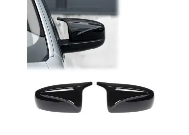 M look Veidrodėlių Dangteliai, komplektas skirtas BMW X5 E70 / X6 E71, juodi blizgūs