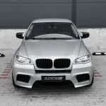 M look Veidrodėlių Dangteliai, komplektas skirtas BMW X5 E70 / X6 E71, juodi blizgūs