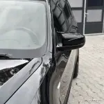 M look Veidrodėlių Dangteliai, komplektas skirtas BMW X5 E70 / X6 E71, juodi blizgūs