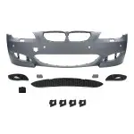 M look Priekinis Bamperis skirtas BMW E60 / E61 PRE-LCI (03-07) su 24 mm PDC angomis
