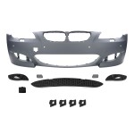 M look Priekinis Bamperis skirtas BMW E60 / E61 LCI (07-10) su 18 mm PDC angomis