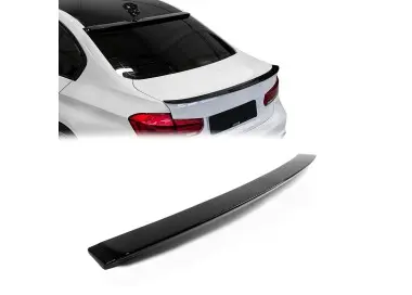 AC-style Spoileris ant Galinio Stiklo skirtas BMW F30 / F80, juodas blizgus