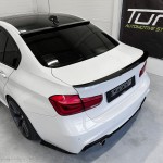 AC-style Spoileris ant Galinio Stiklo skirtas BMW F30 / F80, juodas blizgus