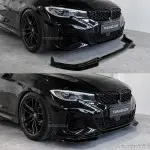 Performance Priekinio Bamperio Lipas skirtas BMW G20 / G21 (18-22) su M-Pack, juodas blizgus