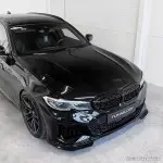 Performance Priekinio Bamperio Lipas skirtas BMW G20 / G21 (18-22) su M-Pack, juodas blizgus