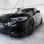 Performance Priekinio Bamperio Lipas skirtas BMW G20 / G21 (18-22) su M-Pack, juodas blizgus