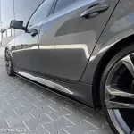 F-PERFORMANCE Poslenksčiai, komplektas skirtas BMW E60 / E61 (03-10), juodi blizgūs