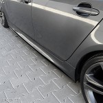 F-PERFORMANCE Side Skirt Extensions set for BMW E60 / E61 (03-10), glossy black
