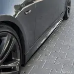 F-PERFORMANCE Poslenksčiai, komplektas skirtas BMW E60 / E61 (03-10), juodi blizgūs