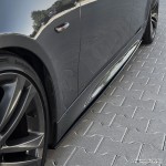 F-PERFORMANCE Side Skirt Extensions set for BMW E60 / E61 (03-10), glossy black