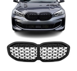 M140-style Front kidney Grille for BMW F40 (19-24),...