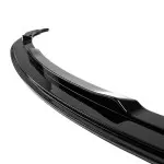 WR Front bumper Lip Spoiler for BMW E90 / E91 LCI M-Pack, glossy black, EXTRA-SRONG VERSION