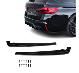 HAUER Rear Bumper Side Flaps - Splitters, set for BMW...